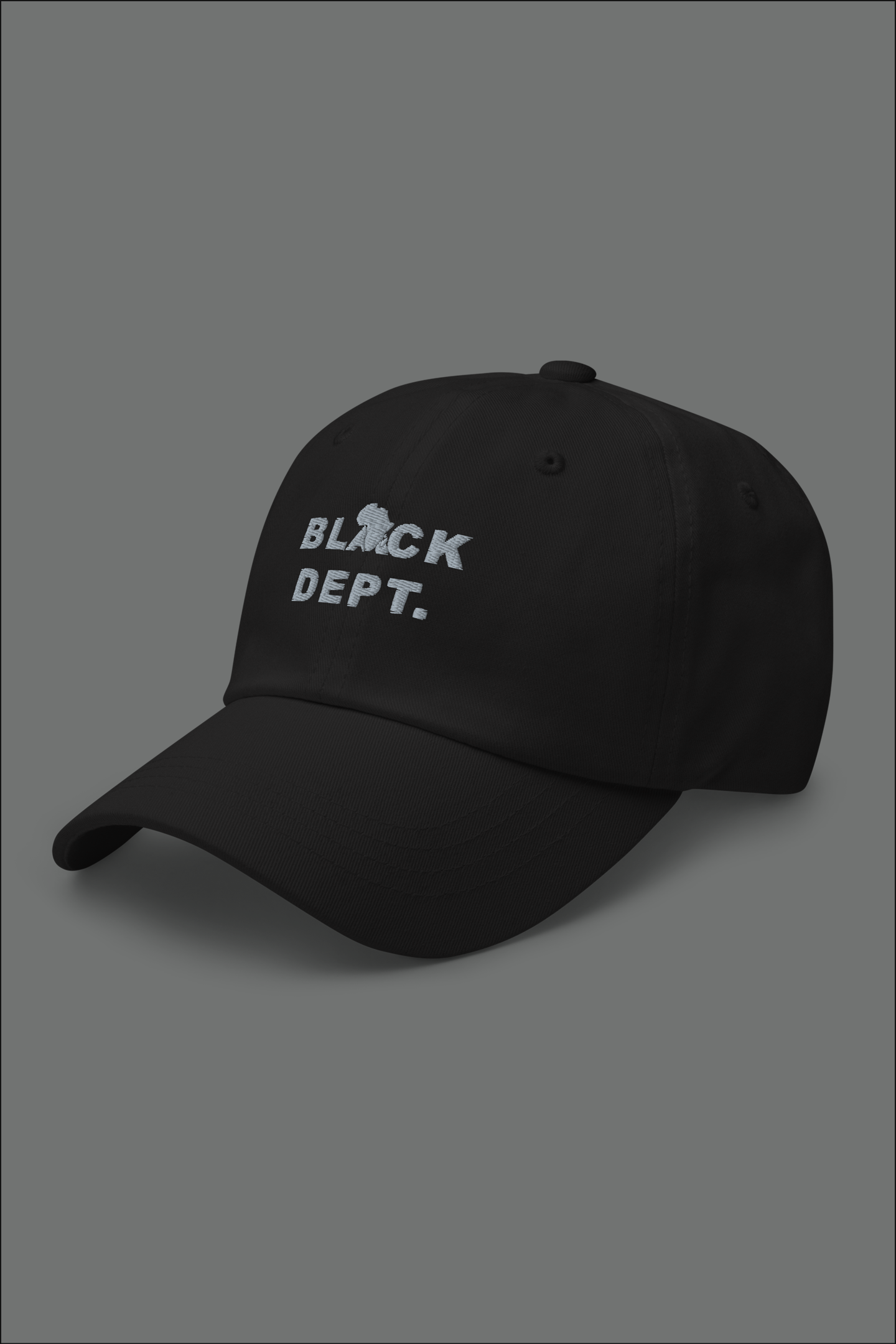 BLVCK DEPT. SIGNATURE HAT: STITCHED STORIES