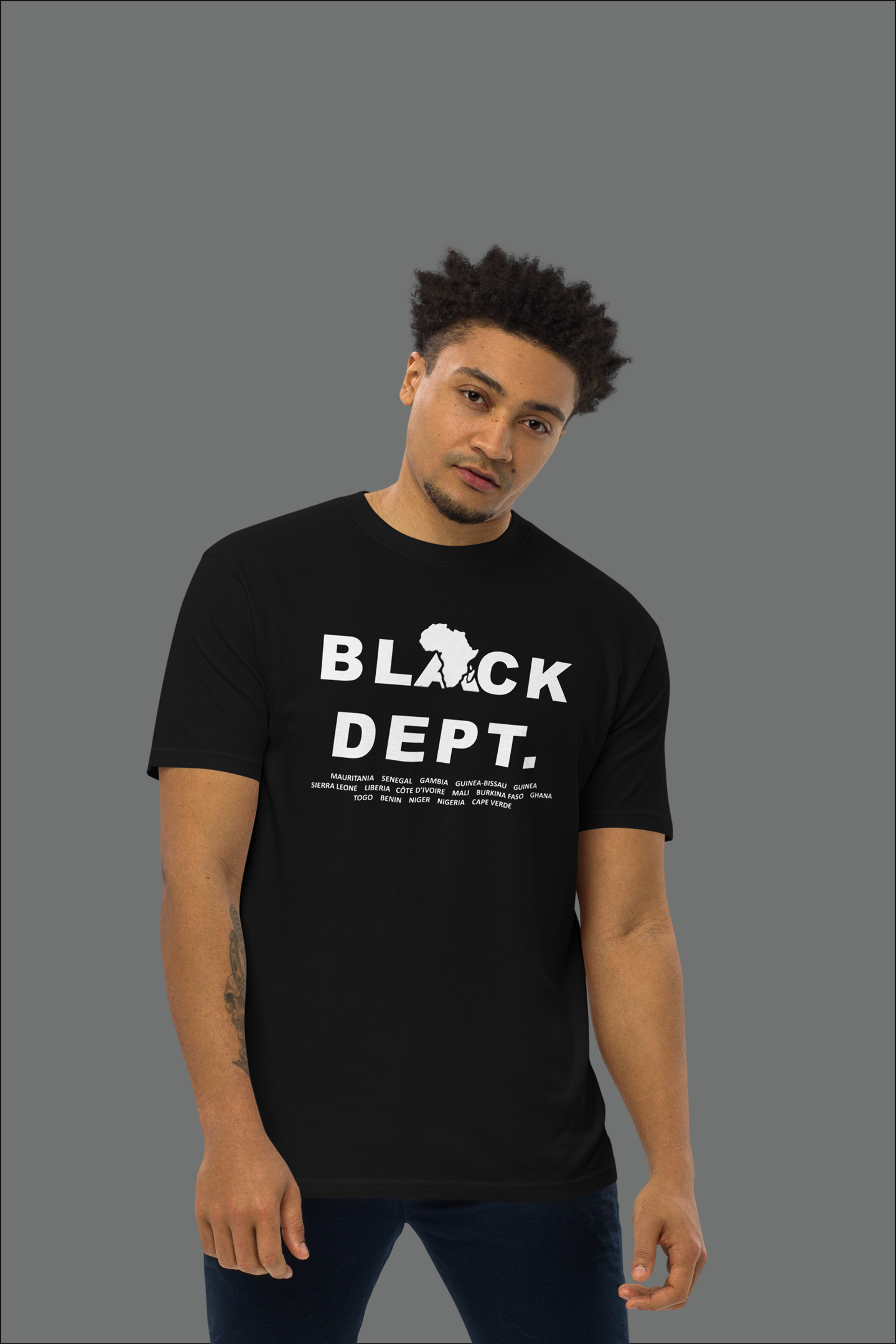 BLVCK DEPT. WEST AFRICA ESSENCE TEE: EVERYDAY HERITAGE - UNISEX