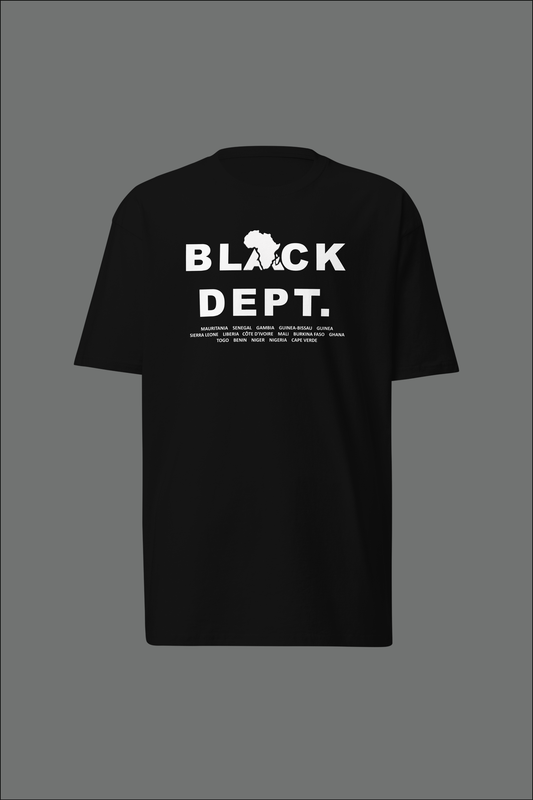 BLVCK DEPT. WEST AFRICA ESSENCE TEE: EVERYDAY HERITAGE - UNISEX