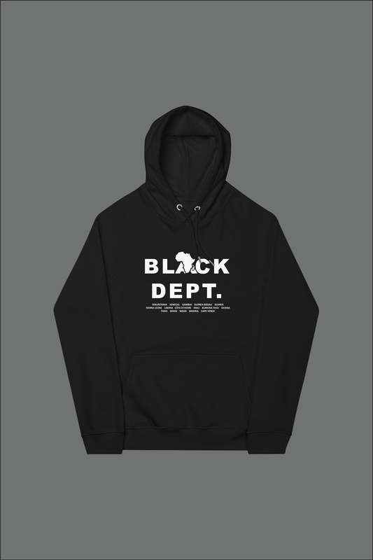 BLVCK DEPT. WEST AFRICA HOODIE: THE ESSENTIAL - UNISEX