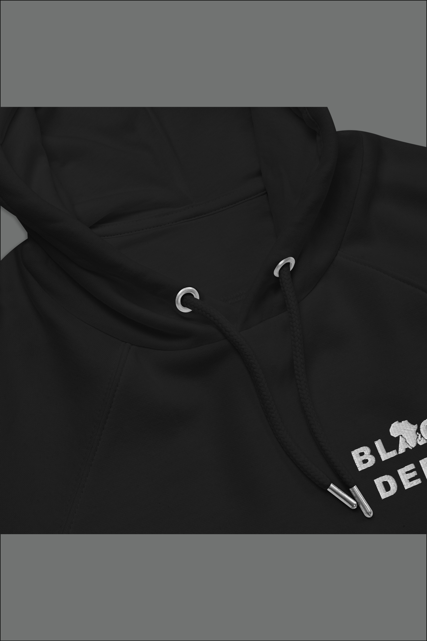 BLVCK DEPT. SIGNATURE EMBROIDERED HOODIE: THE ESSENTIAL - UNISEX