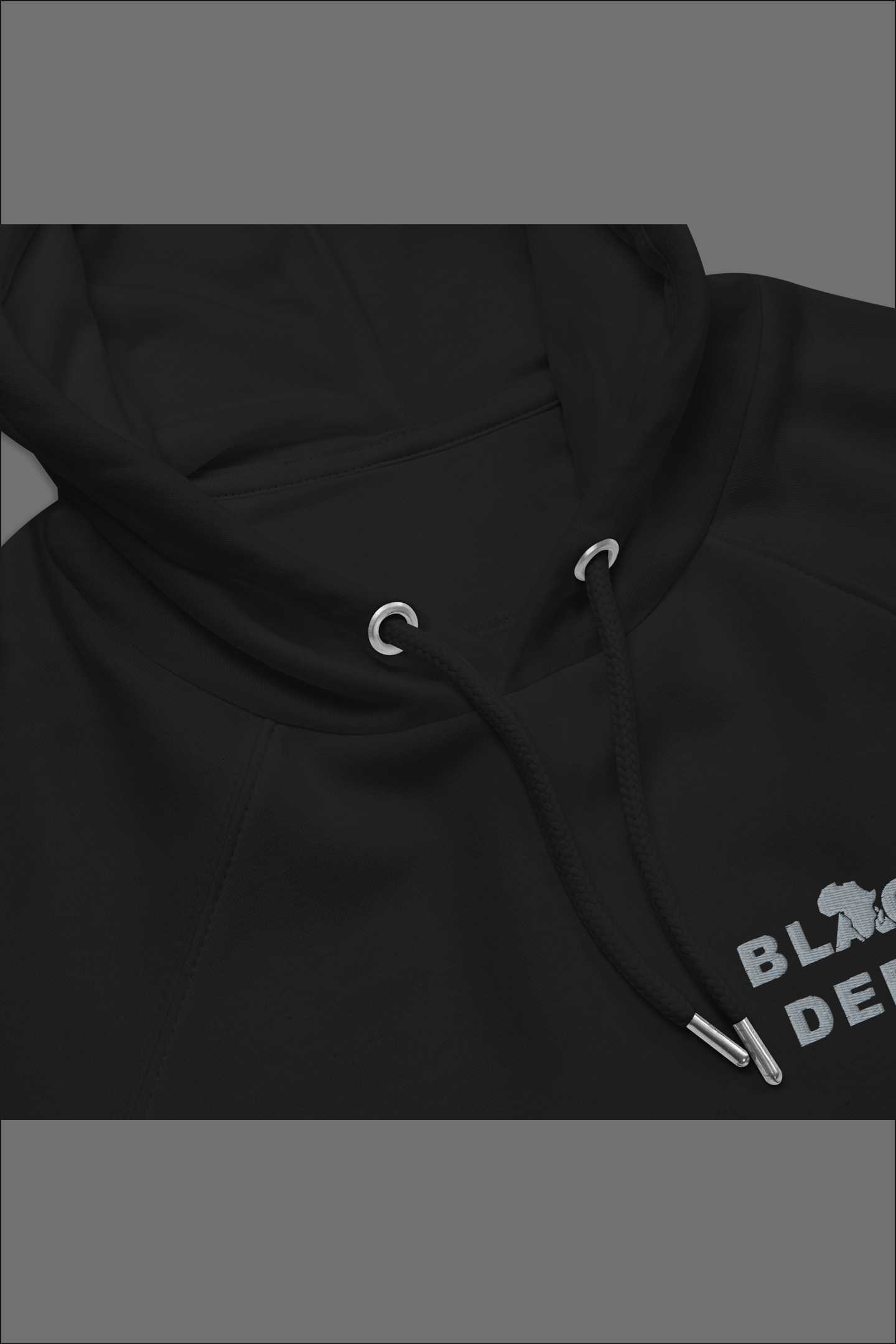 BLVCK DEPT. SIGNATURE EMBROIDERED HOODIE: THE ESSENTIAL - UNISEX