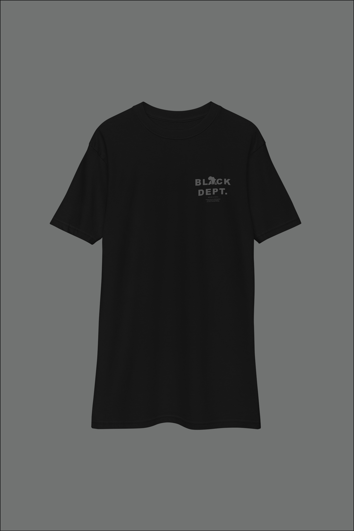 BLVCK DEPT. CULTURA TEE: EVERYDAY HERITAGE - UNISEX