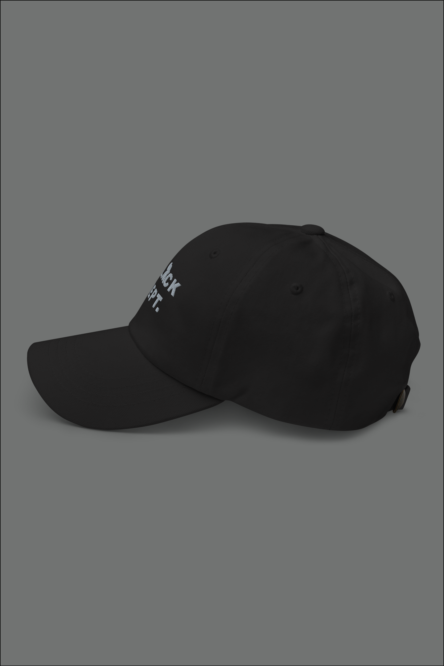 BLVCK DEPT. SIGNATURE HAT: STITCHED STORIES