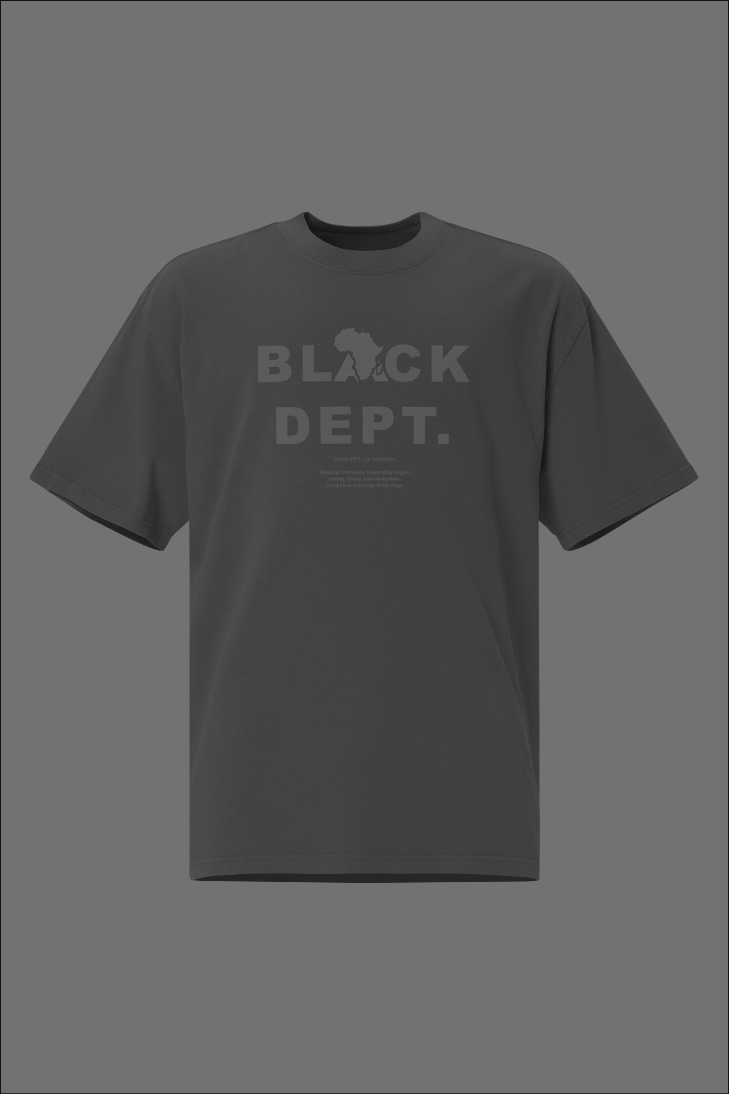 BLVCK DEPT. OVERSIZED ESSENCE TEE: THE CORE IDENTITY - UNISEX