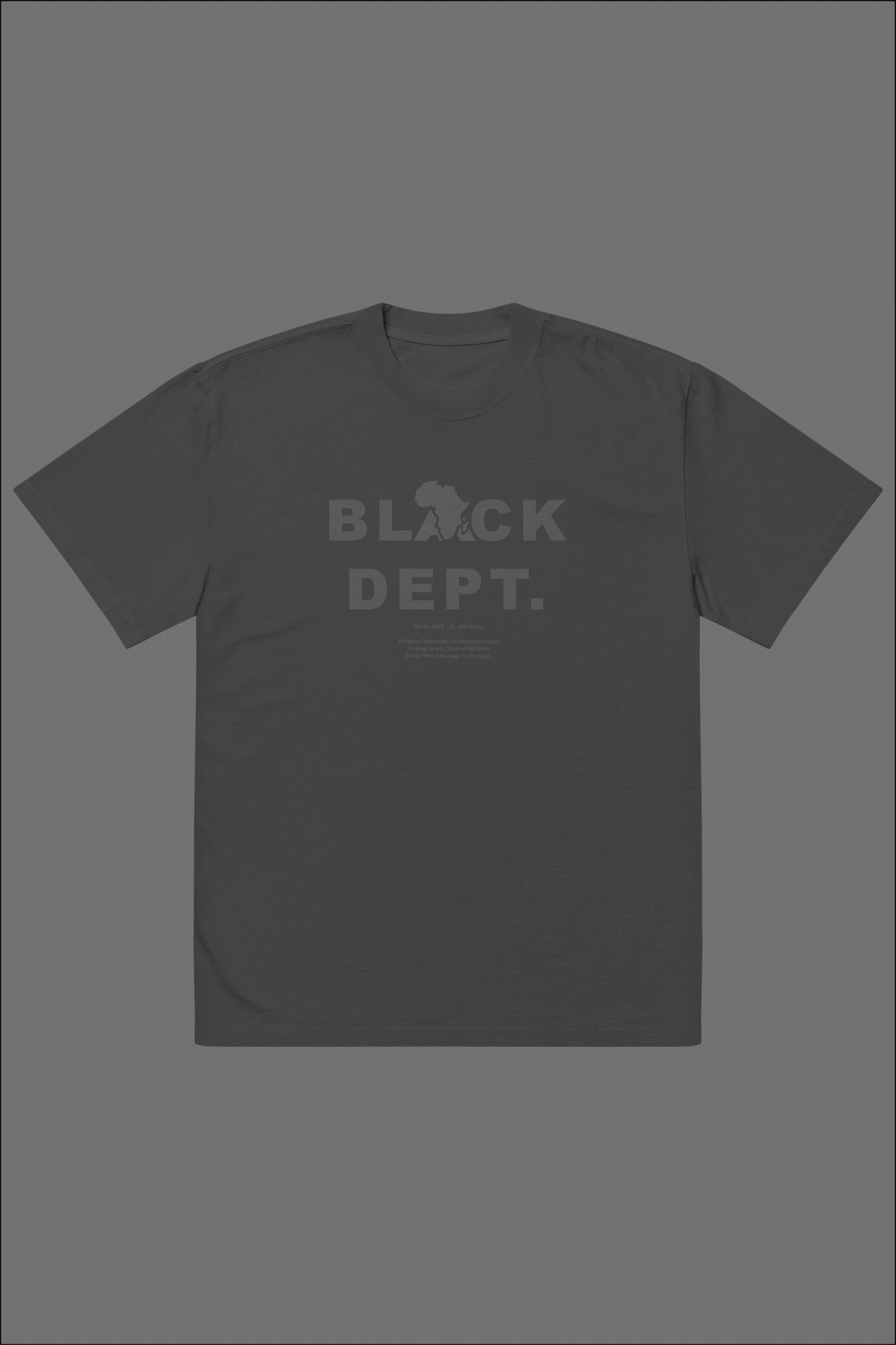 BLVCK DEPT. OVERSIZED ESSENCE TEE: THE CORE IDENTITY - UNISEX