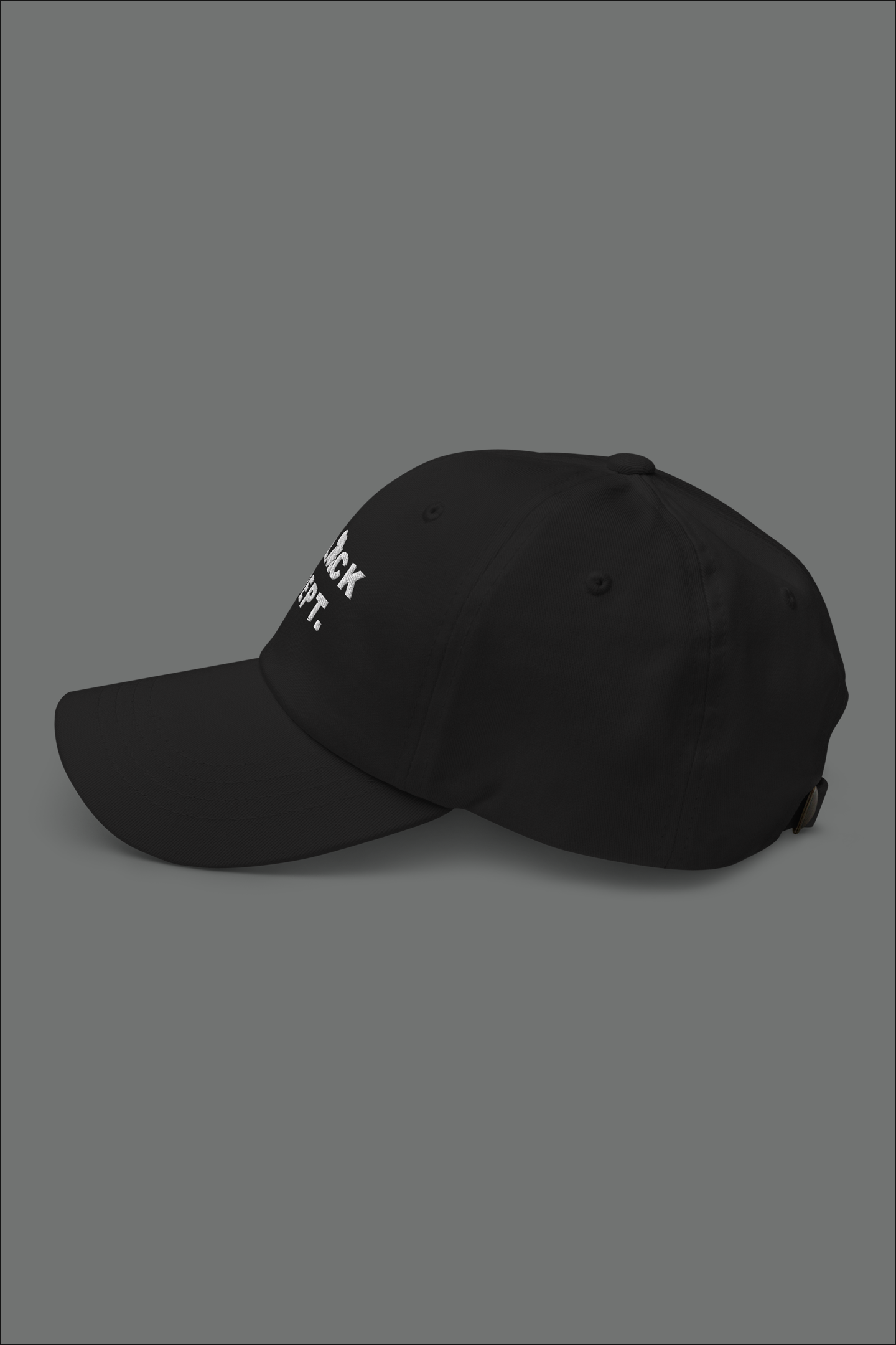 BLVCK DEPT. ESSENCE HAT: STITCHED STORIES